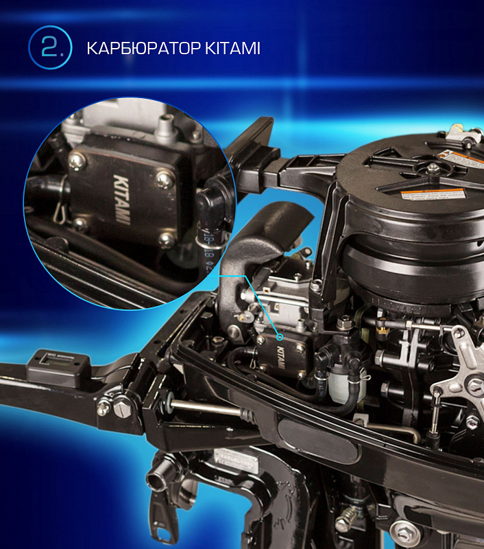 Лодочный мотор MARLIN PROLINE MP 9.9(20) AMHL FORCE в Волгограде