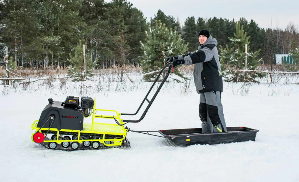 Мотобуксировщик Бурлак ХОЗЯИН-1 (капот ткань) в Волгограде