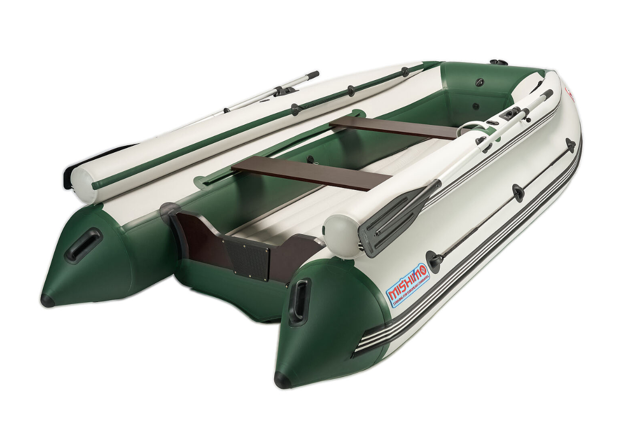 КОМПЛЕКТ ЛОДКА MISHIMO FAMILY LITE 370 + МОТОР 9,9 (15) Л.С. в Волгограде