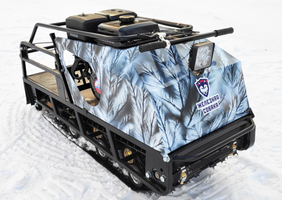 Мотобуксировщик Irondog (Железная собака) M600 20  Камуфляж Охотник в Волгограде