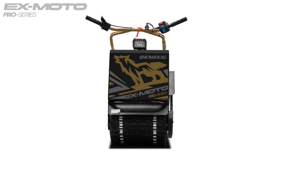 Мотобуксировщик EX-MOTO SNOWDOG S380 8л.с. в Волгограде