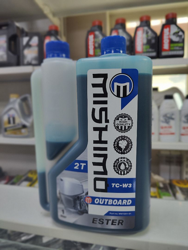 Масло MISHIMO 2T OUTBOARD (ESTER) полусинтетика 1 л в Волгограде