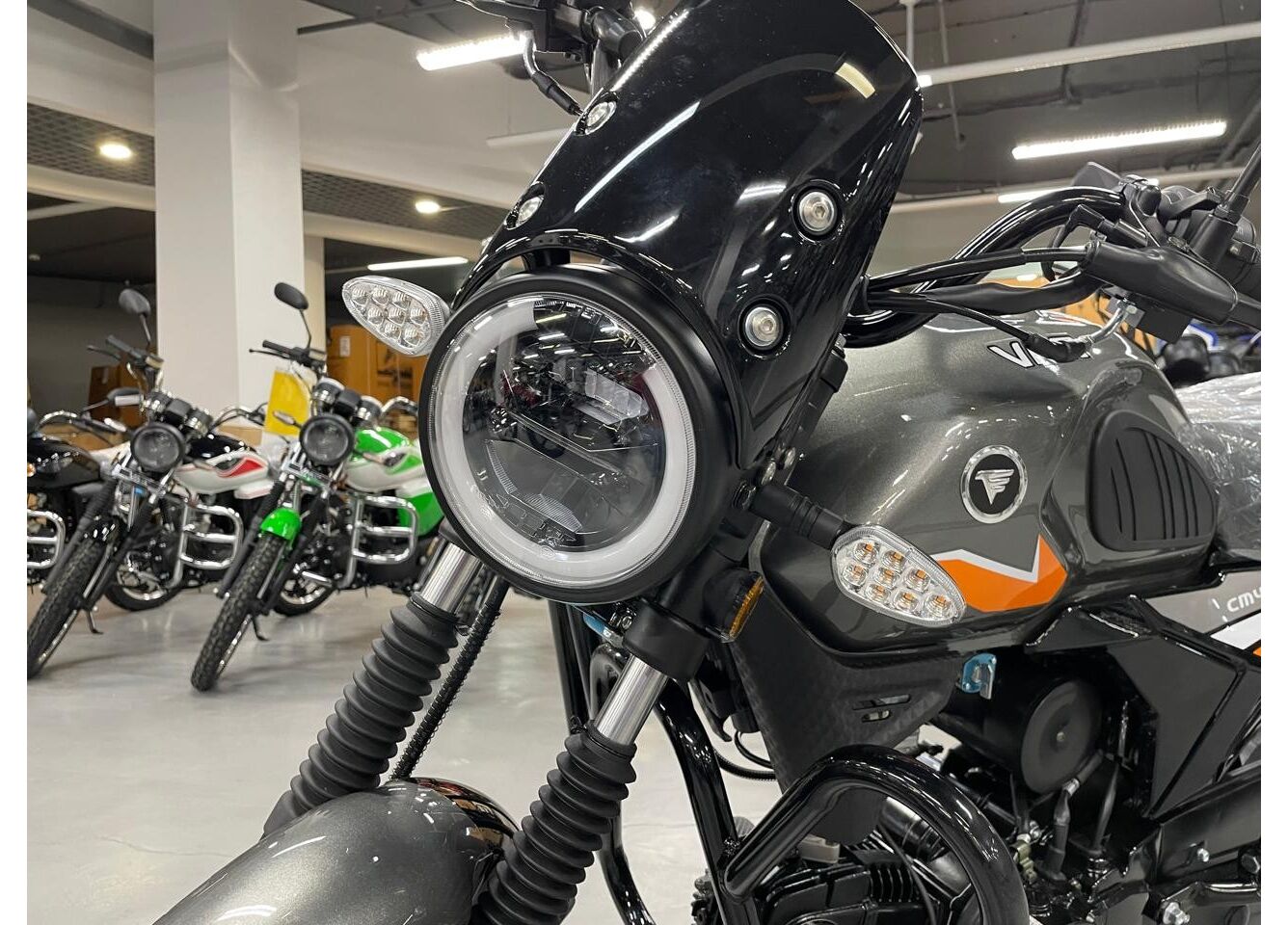 Мопед VMC NOVA 49сс (125сс) Led Full, дисковый тормоз, RKB RATO с баланс. валом, сигнализация в Волгограде