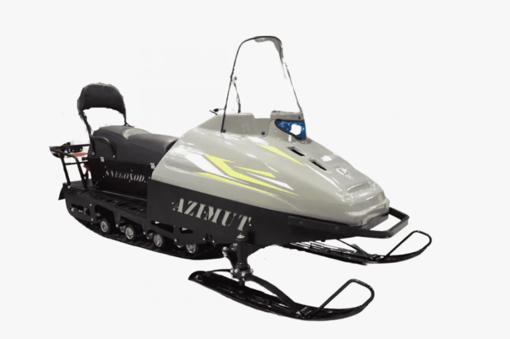 Миниснегоход Бурлак Азимут 20 л.с. , эл.запуск, реверс, тормоз гидравл, капот серый в Волгограде