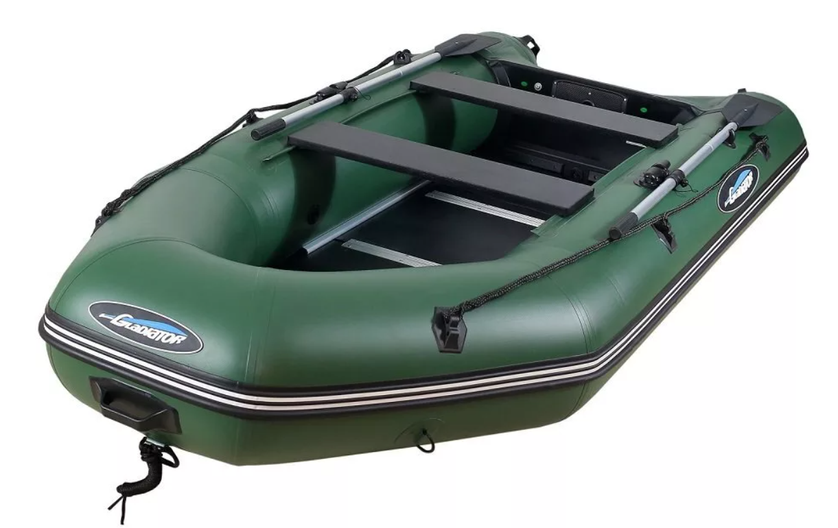 МОТОРНО-ГРЕБНАЯ ЛОДКА ПВХ GLADIATOR A 320 ТК С ФАНЕРНЫМ ПОЛОМ в Волгограде