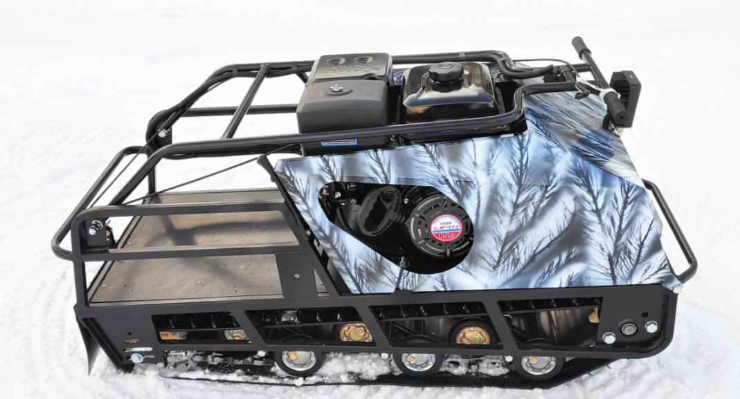 Мотобуксировщик Irondog (Железная собака) M600 20  Камуфляж Охотник в Волгограде