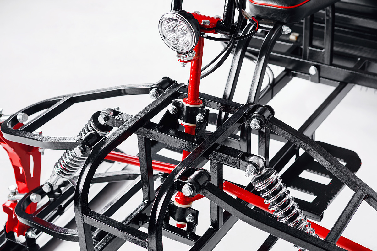 Лыжный модуль IKUDZO TERRAIN с подогревом ручек металлические лыжи в Волгограде