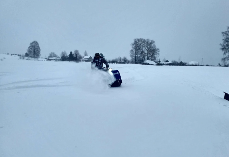 Мотобуксировщик Альбатрос-XLV 15 тележки, 1450 мм в Волгограде