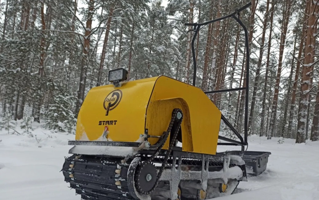 Мотобуксировщик РЫБАК СТАРТ Lifan 15 л.с. (металлический капот) в Волгограде