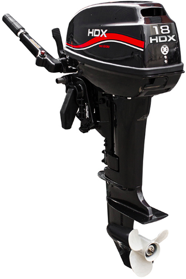 Лодочный мотор 2-х тактный HDX R series TE 18 BMS в Волгограде