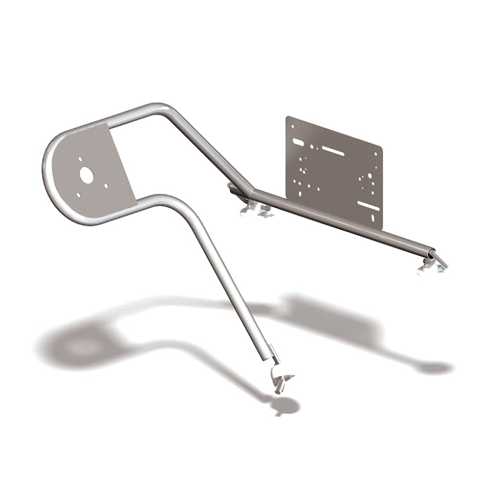 Стойка рулевая с креплением на баллон надувной лодки 25мм в Волгограде