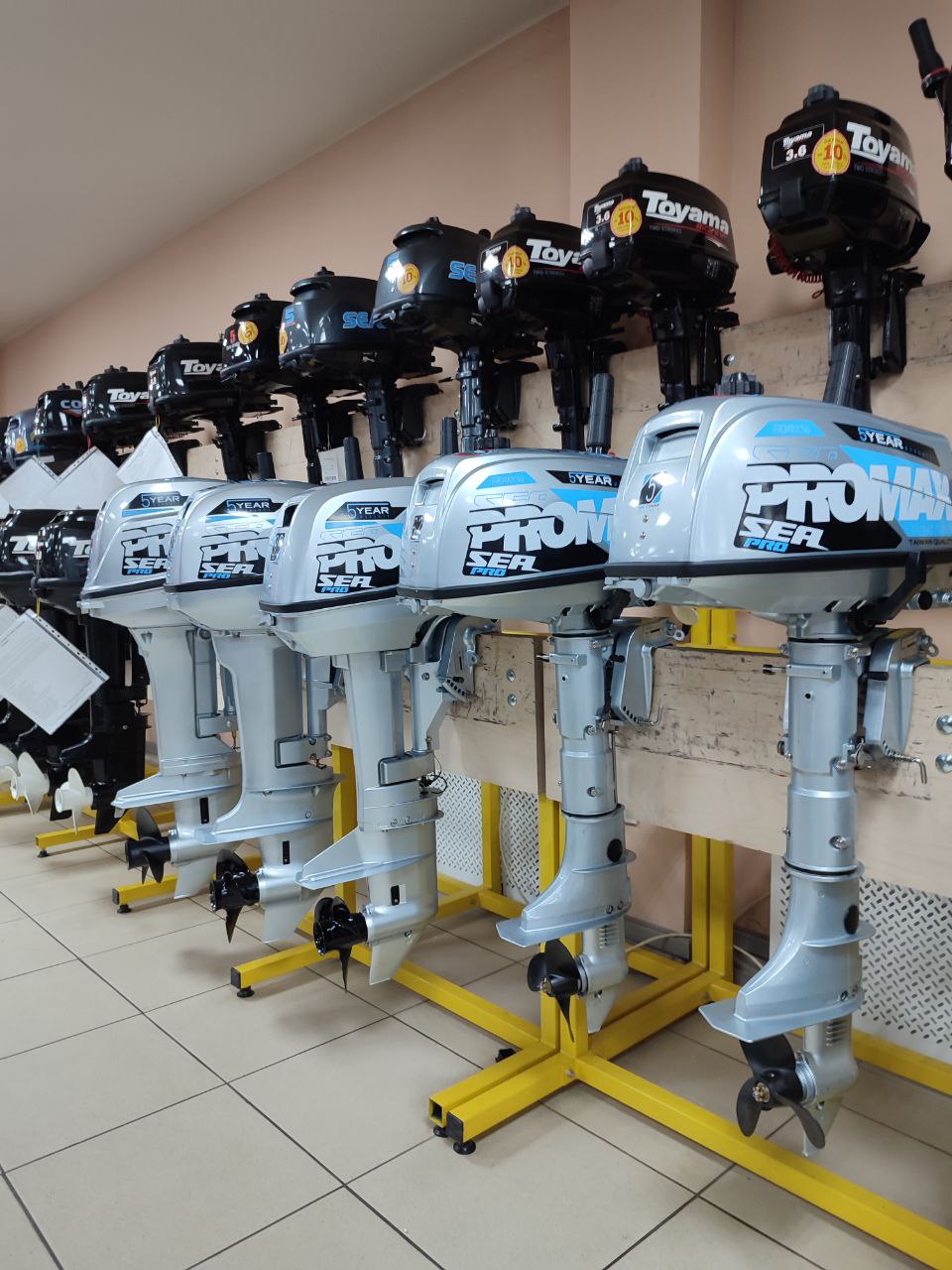 Лодочный мотор PROMAX SP6.2FHS (внешний бак 12 л) в Волгограде