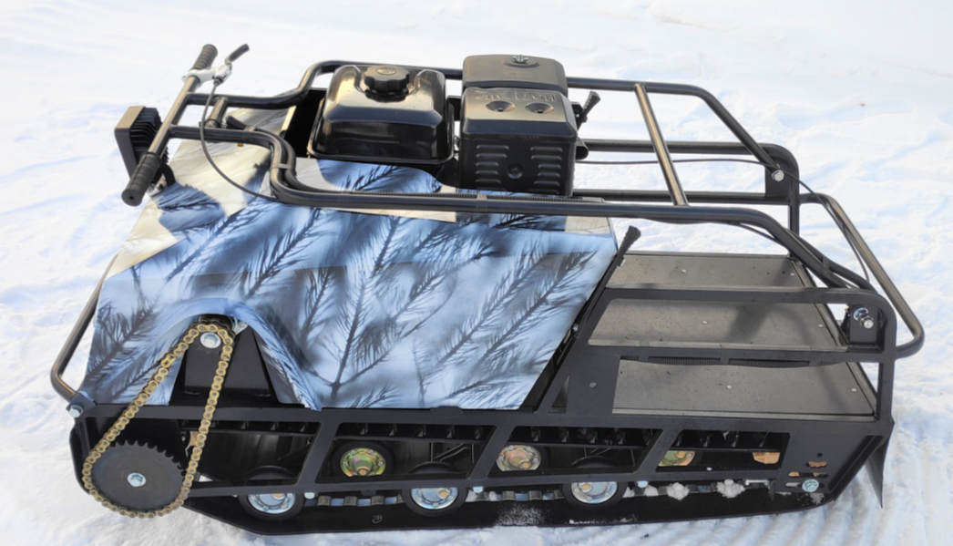 Мотобуксировщик Irondog (Железная собака) M600 20  Камуфляж Охотник в Волгограде