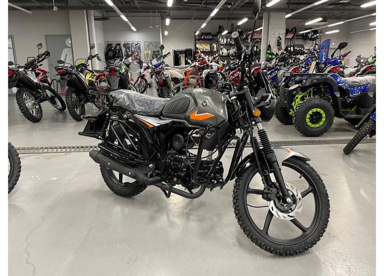 Мопед VMC NOVA 49сс (125сс) Led Full, дисковый тормоз, RKB RATO с баланс. валом, сигнализация в Волгограде