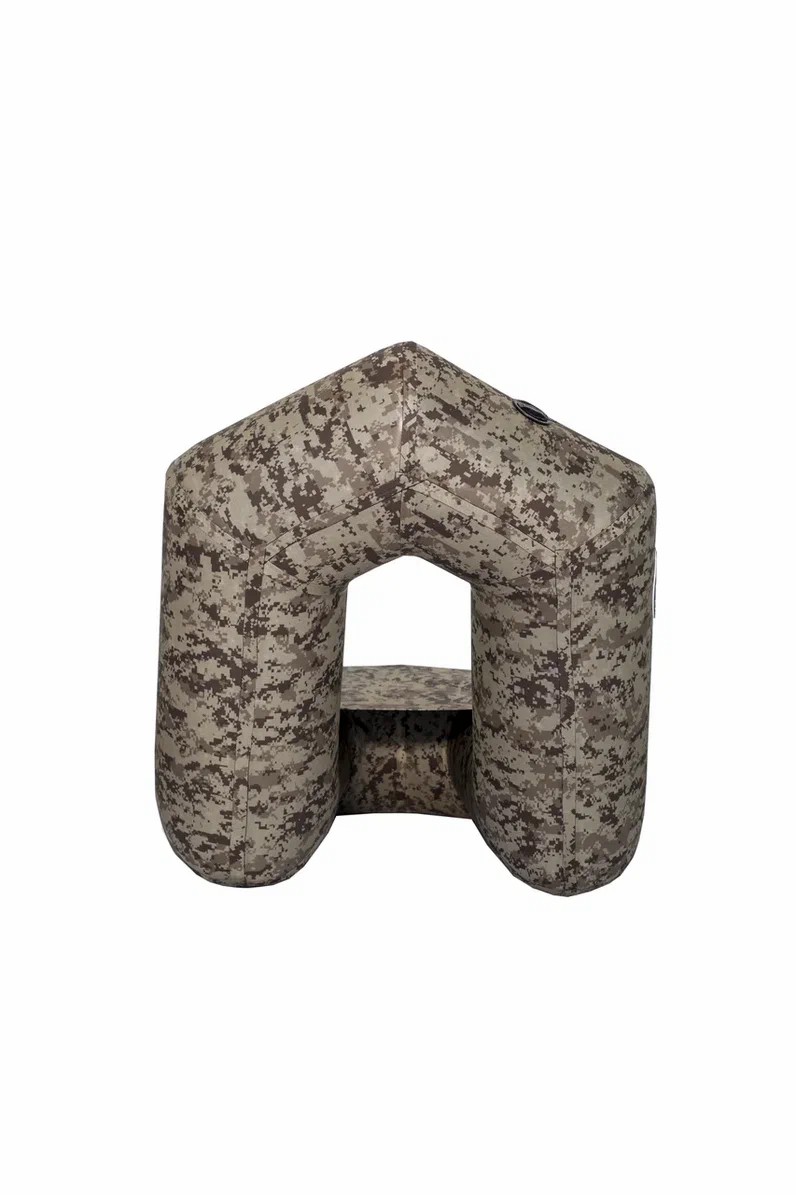 КРЕСЛО НАДУВНОЕ SMARINE, 85Х75 СМ, ПВХ, КОРИЧНЕВЫЙ ПИКСЕЛЬ в Волгограде