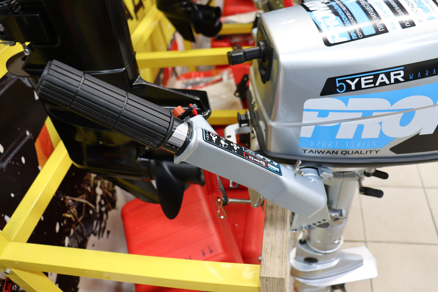 Лодочный мотор PROMAX SP5FHS (внешний бак 12 л) в Волгограде