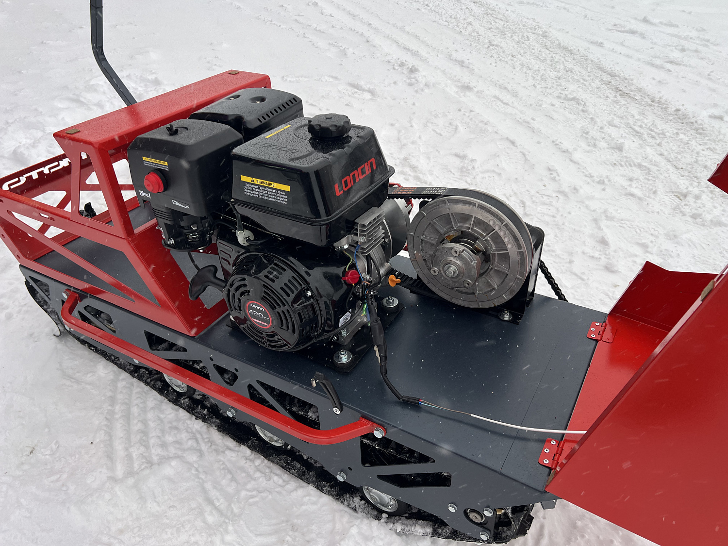 Мотобуксировщик EX-MOTO SNOWDOG S500 15л.с в Волгограде