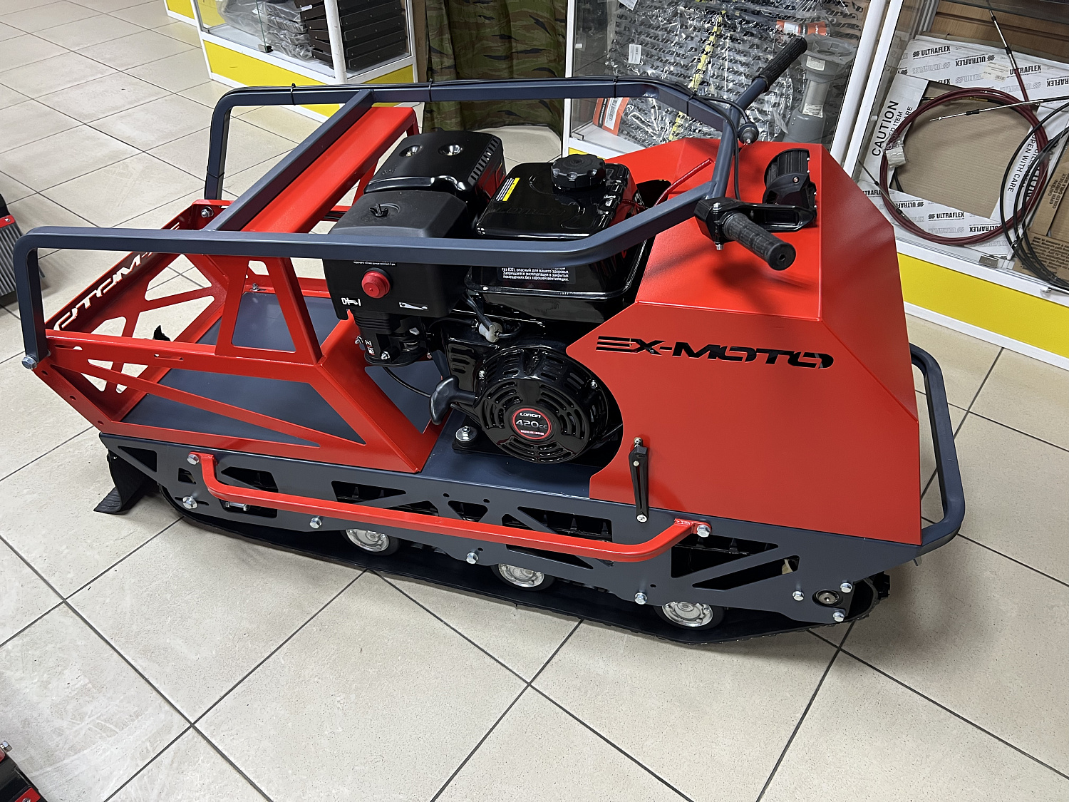 Мотобуксировщик EX-MOTO SNOWDOG S500 15л.с в Волгограде