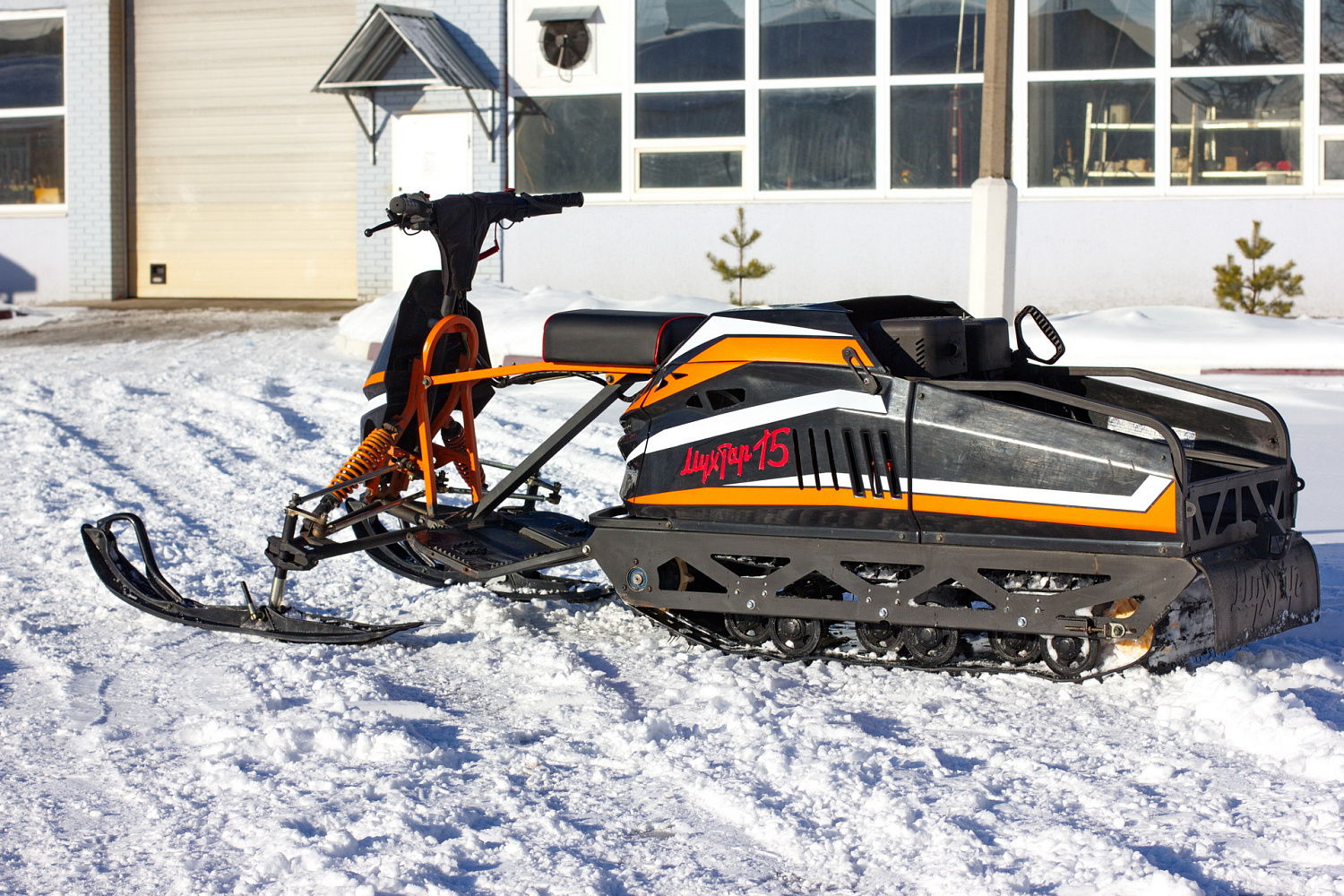 Мотобуксировщик IRBIS Мухтар 15 с лыжным модулем в комплекте в Волгограде