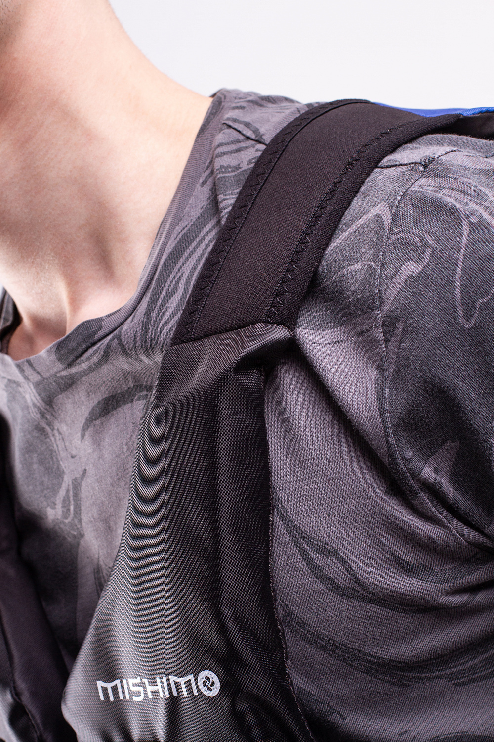 Жилет спасательный MISHIMO PRO Премиум качества Черно-синий в Волгограде