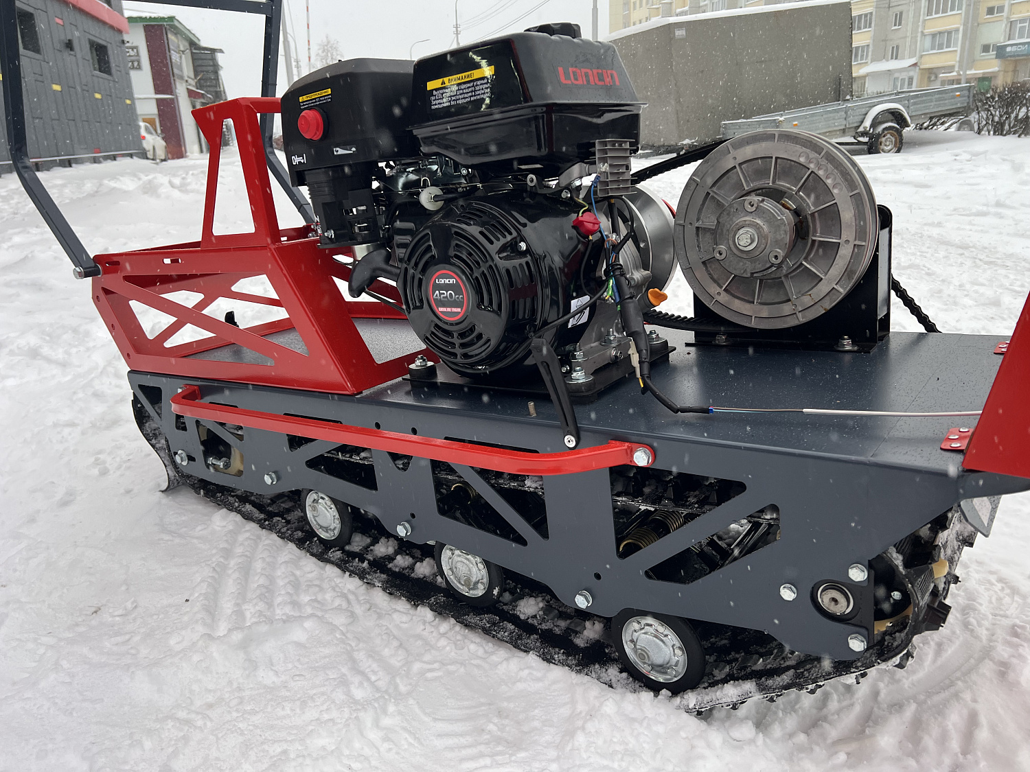 Мотобуксировщик EX-MOTO SNOWDOG S500 15л.с в Волгограде