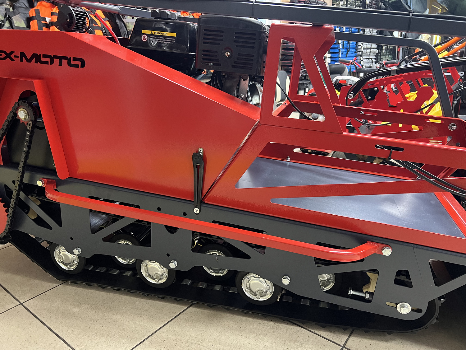 Мотобуксировщик EX-MOTO SNOWDOG S500 15л.с в Волгограде