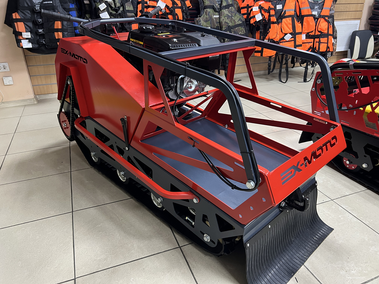 Мотобуксировщик EX-MOTO SNOWDOG S500 15л.с в Волгограде