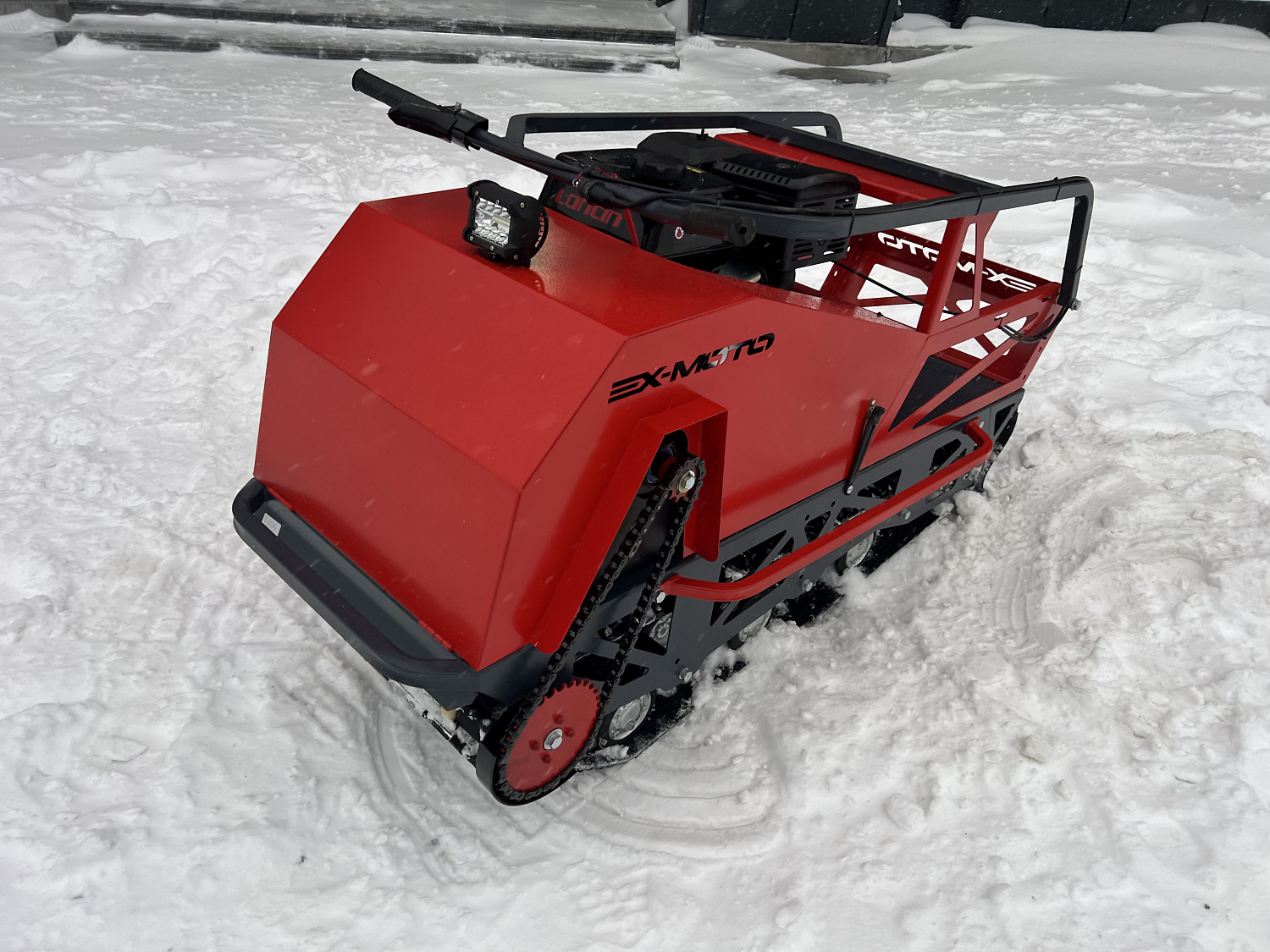 Мотобуксировщик EX-MOTO SNOWDOG S500 15л.с в Волгограде