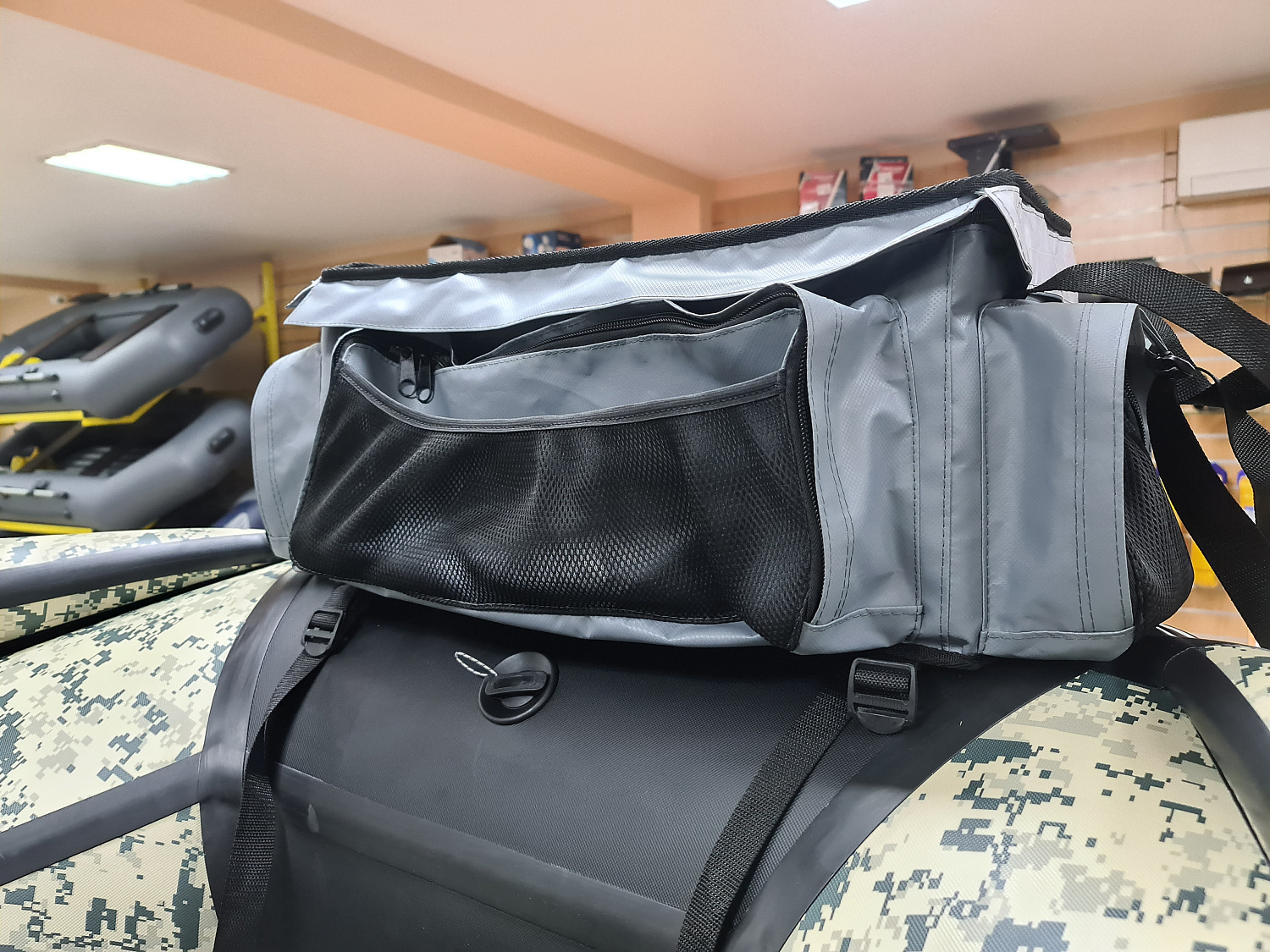 СУМКА ЛЮКС НА БАЛЛОН ДЛЯ ЛОДОК ПВХ 50Х25Х25 СМ в Волгограде